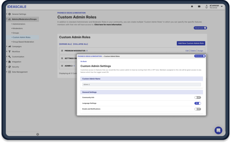 Custom Roles