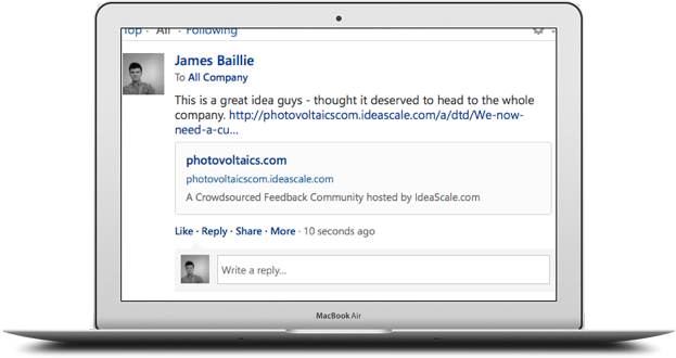 share yammer