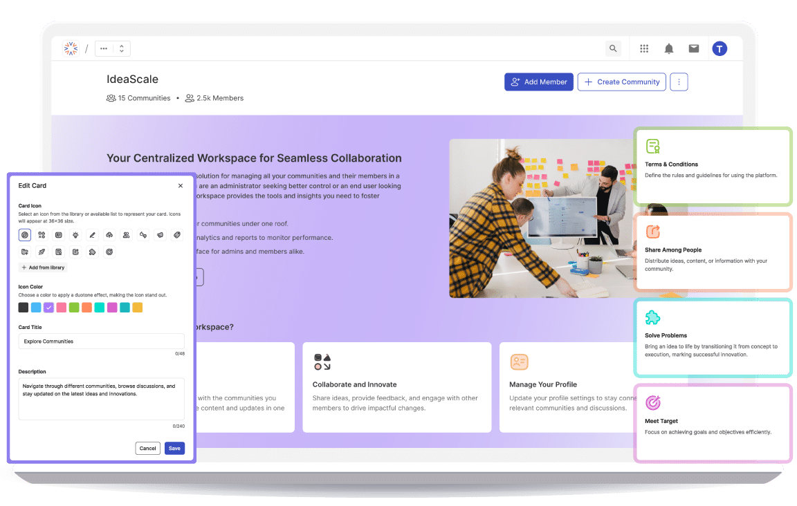 Workspace-Customizable-Home-IS Customizable Home Page